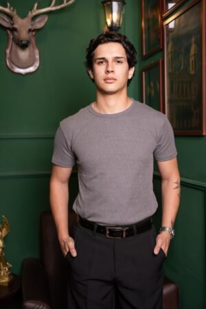 POLO SLIM FIT WAFFLE